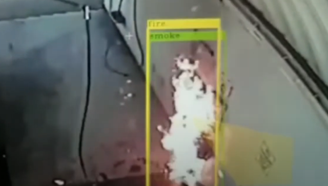 Digifort shows its incredible fire detection analytics.